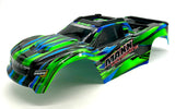 1/10 MAXX Ultimate BODY cover Shell ( Green clipless 89087-4
