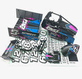 Losi 22s SPRINT - Body (body set & cage, Blue  interior driver LOS-1387