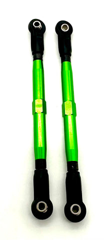 1/10 MAXX Ultimate - Aluminum Toe Links Green (WideMaxx TUBES 7075-t6 aluminum) 89087-4