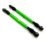 1/10 MAXX Ultimate - Aluminum Toe Links Green (WideMaxx TUBES 7075-t6 aluminum) 89087-4