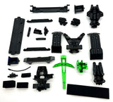 1/10 MAXX Ultimate Plastic Set Green (Front Rear Bulkhead skid plates Brace box 89087-4