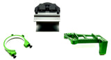 1/10 MAXX Ultimate COOLING FAN, green Heat Sink and mounts no plate for Motor 540xl velineon 89087-4
