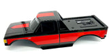 X-MONSTER BODY Black F-150 (Ford F-150 Painted ProGraphics Traxxas 77036-4