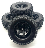 X-MAXX Ultimate Wheels & Tires (Factory Glued Assembled Belted (set 4) Traxxas 77097-4