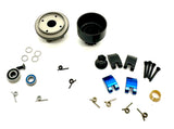 Losi 8IGHT-X/E 2.0 Buggy - Clutch Bell, Flywheel shoes springs nitro TLR04012
