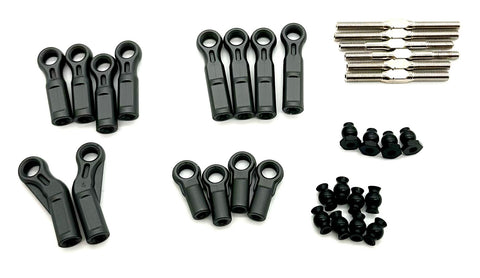 Losi 8IGHT-X/E 2.0 Buggy - Tie Rods & Turnbuckles (push rods ball ends TLR04012