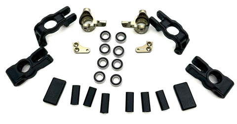 Losi 8IGHT-X/E 2.0 Buggy - Hubs & Uprights NO SCREWS (Front rear axle bearings spindles TLR04012