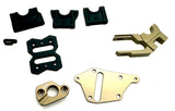 Losi 8IGHT-X/E 2.0 Buggy - Motor Mount w Adapter annodized Alum TLR04012