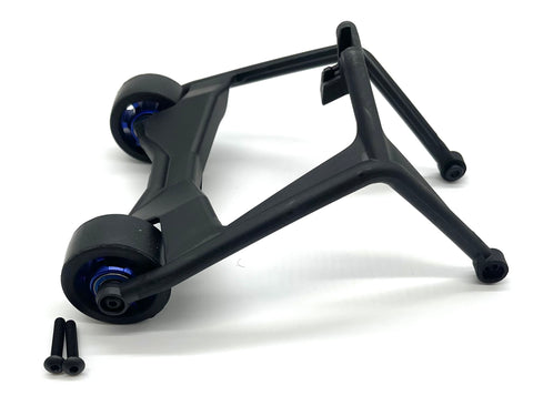 XRT Ultimate Wheelie Bar & Screws (Blue assembled x-maxx Traxxas 78097-4