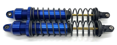 X-MAXX Ultimate SHOCKS (GTX Aluminum Blue-Anodized (2) w/springs Traxxas 77097-4