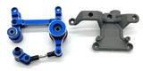 X-MAXX Ultimate STEERING Assembly Blue (Bellcrank Servo Horn Linkage Bearings Traxxas 77097-4