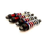 Slash Modified - SHOCKS, Front & Rear 7462 RED GTR w/springs Traxxas 104354-74