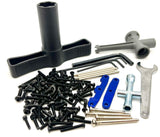 Jato 4x4 VXL SCREWS, TOOLS, HARDWARE set, w/blue tie bars Traxxas 90386-4