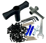 Jato 4x4 VXL SCREWS, TOOLS, HARDWARE set, w/blue tie bars Traxxas 90386-4