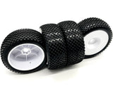 Jato 4x4 VXL TIRES & WHEELS (4) Response Pro tires, white wheels Traxxas 90386-4