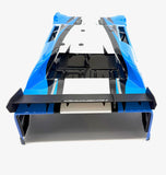 Slash Late Model - BODY, Dirt Oval Racer, BLUE, complete w/decals 10423 Traxxas 104364-74