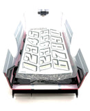 Slash Late Model - BODY, Dirt Oval Racer, RED, complete w/decals 10423 Traxxas 104364-74