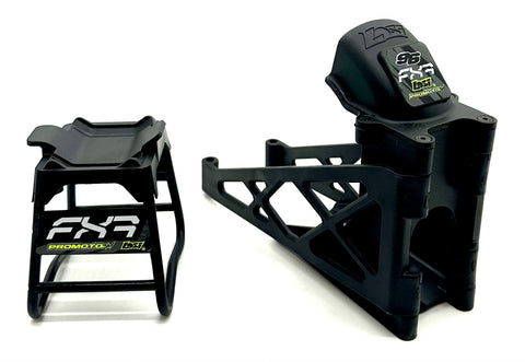 Losi Promoto-SM - Bike & Standing Stand, assembled Composite (Green) LOS06000