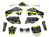 Losi Promoto-SM - Body Plastics Green wrapped, fairing parts LOS06000
