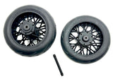 Losi Promoto-SM - Front & Rear Tire set, factory assembled complete w/bearings LOS06000