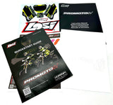 Losi Promoto-SM - Manual, Decals & Quick start guide (GREEN) LOS06000