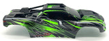 XRT Ultimate BODY Green cover Shell (Painted ProGraphics 7869_ Green Traxxas 78097-4
