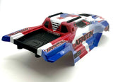 Arrma KRATON 6s V6 BLX - Body Shell (Red White Blue cover clipless ARA8608V6