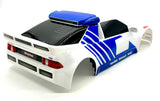 MINI RALLY VXL BODY cover Shell & Lights (WHITE Painted Traxxas 108046-1