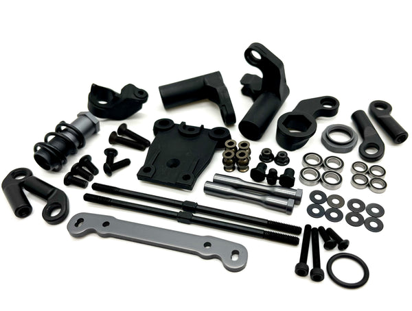 Tekno NT48 2.2 STEERING SET (Bag J, K & P) (Bell Crank, servo saver ac ...