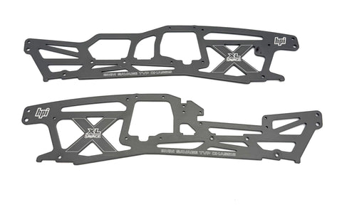 Savage XL 5.9 GTXL-6 - MAIN CHASSIS PLATES 160112 (3mm) RTR HPI
