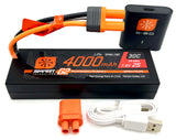 Losi 22s SPRINT - Battery and Charger, 4000mAh with USB charger LOS-1387