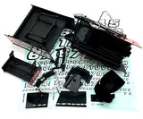 Losi 22s SPRINT - Body (body set & cage, RED interior driver LOS-1387