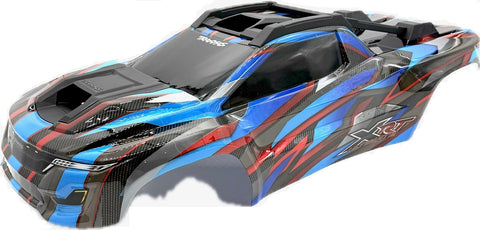 XRT Ultimate BODY cover Shell (2025 Blue Painted ProGraphics Traxxas 78097-4