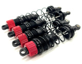 Team Corally KAGAMA 4 - Shocks  (F&R Assembled Dampers, Hard Springs C-00293
