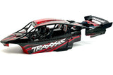 SAND CAR BODY & CAGE (Red Painted Funco Pro Scale Traxxas 109076-4