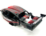 SAND CAR BODY & CAGE (Red Painted Funco Pro Scale Traxxas 109076-4