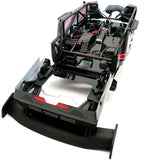 SAND CAR BODY & CAGE (Red Painted Funco Pro Scale Traxxas 109076-4