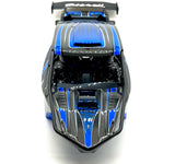 SAND CAR BODY & CAGE (Blue Painted Funco Pro Scale Traxxas 109076-4