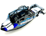 SAND CAR BODY & CAGE (Blue Painted Funco Pro Scale Traxxas 109076-4