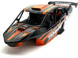 SAND CAR BODY & CAGE (Orange Painted Funco Pro Scale Traxxas 109076-4