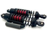 SAND CAR Front SHOCKS (GT Maxx RED-Anodized pair springs Traxxas 109076-4