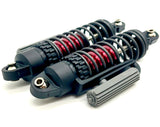 SAND CAR Front SHOCKS (GT Maxx RED-Anodized pair springs Traxxas 109076-4