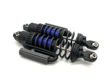 SAND CAR Front SHOCKS (GT Maxx BLUE-Anodized pair, springs Traxxas 109076-4