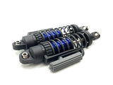 SAND CAR Front SHOCKS (GT Maxx BLUE-Anodized pair, springs Traxxas 109076-4