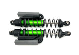 SAND CAR REAR SHOCKS (GT Maxx GREEN-Anodized pair springs Traxxas 109076-4