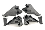 SAND CAR SHOCK TOWERS (Rear Left & Right Halves and extentions Traxxas 109076-4