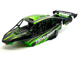 SAND CAR BODY & CAGE (Green Painted Funco Pro Scale Traxxas 109076-4