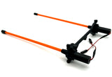 SAND CAR WHIP LIGHTS (Orange, LED assembled (2) Traxxas 109076-4
