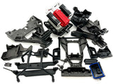 SAND CAR Plastic Set (Front Rear Bulkheads, Covers, Receiver box etc Traxxas 109076-4