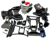 SAND CAR Plastic Set (Front Rear Bulkheads, Covers, Receiver box etc Traxxas 109076-4